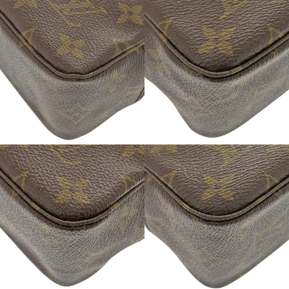LOUIS VUITTON Authentic Brown Monogram Pouch - Picture 4 of 10